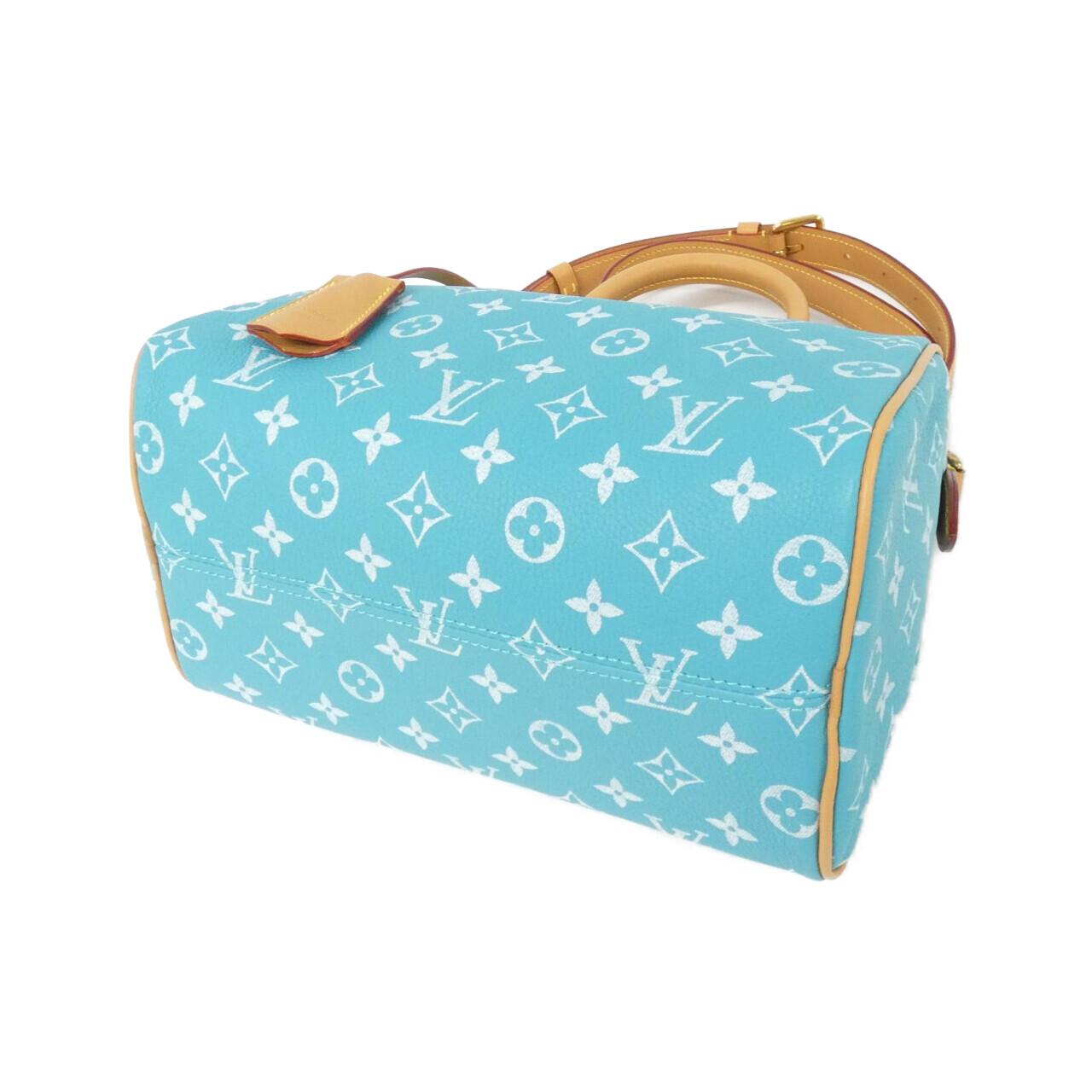 ルイヴィトン モノグラム レザー スピーディ P9 バンドリエール 25cm M11561 ボストンバッグ