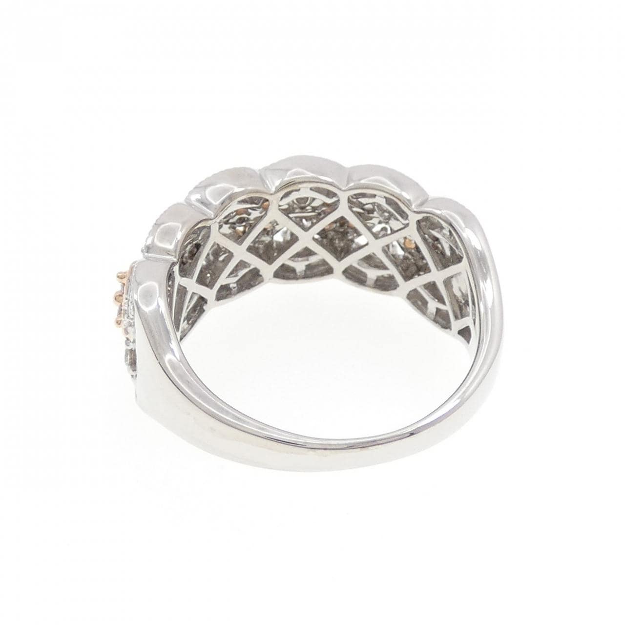 K18YG/K18PG ダイヤモンド リング 0.43CT