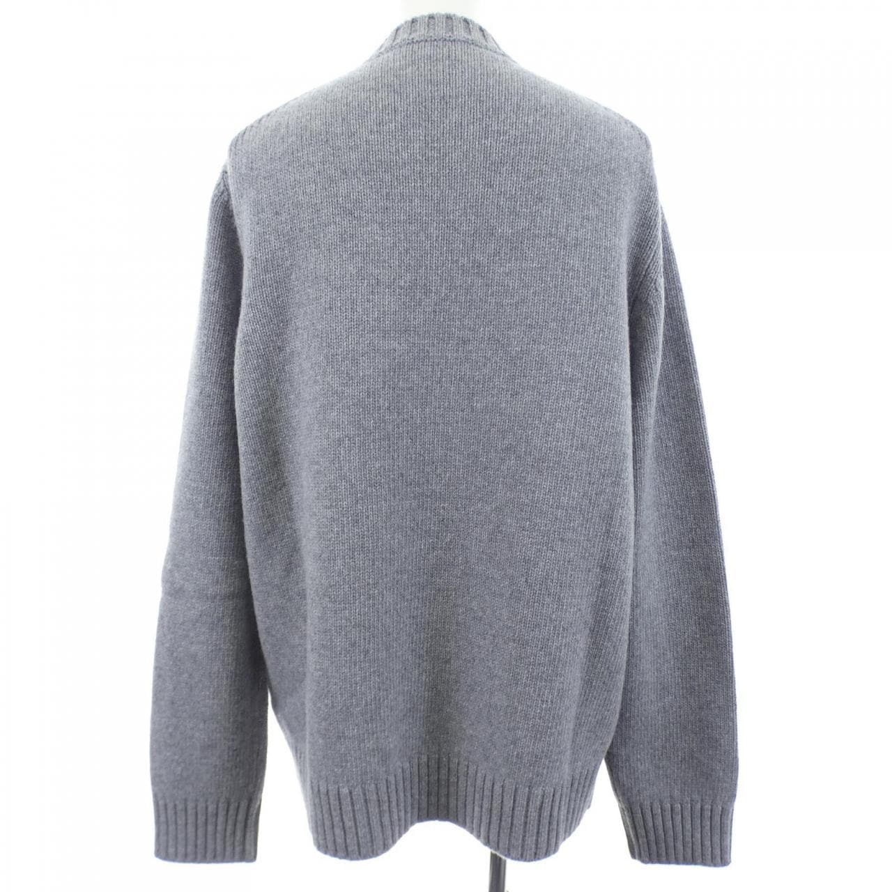 プラダ PRADA ウールxカシミヤ クルーネック セーター UMB645 S232 13HI ニット