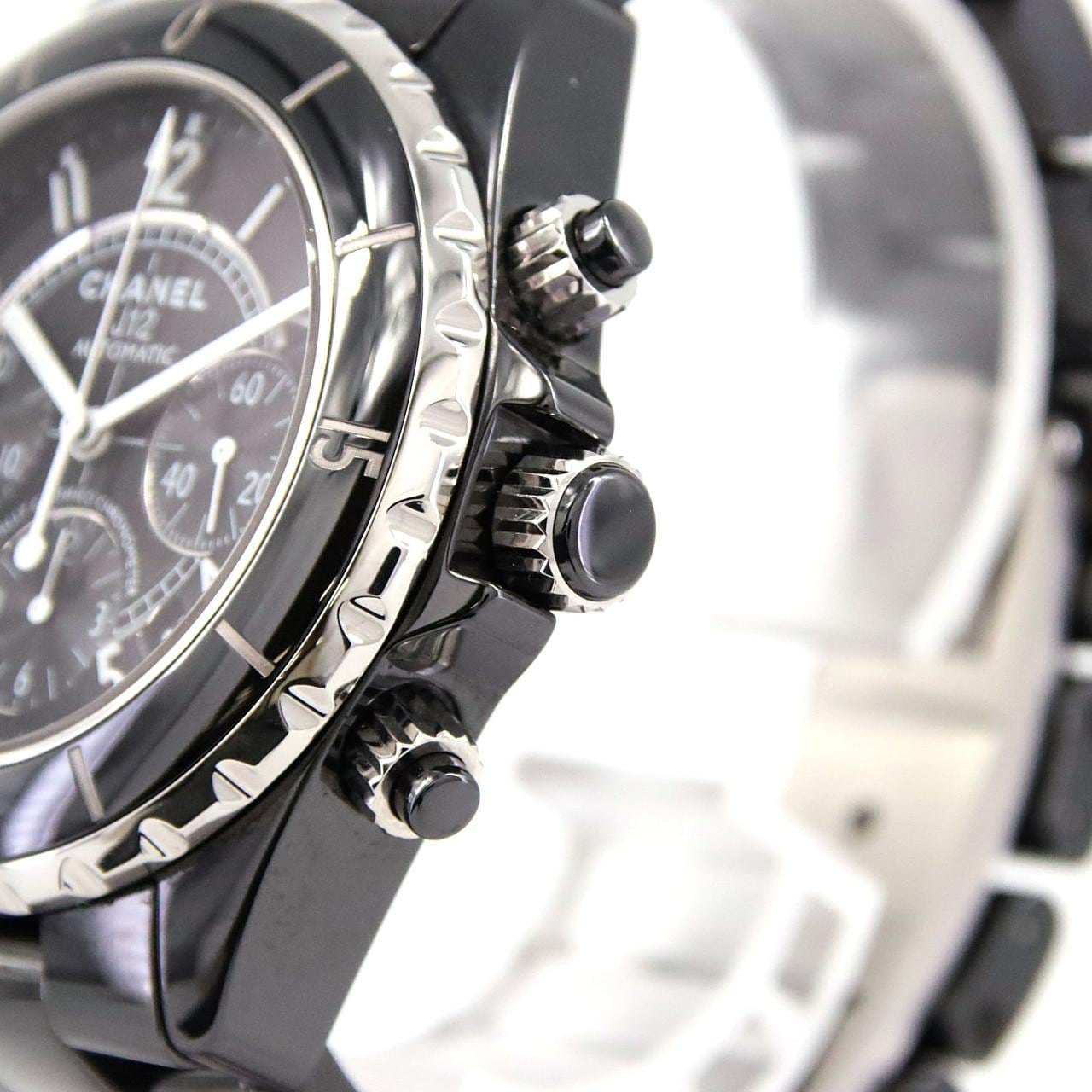 【ノーメンテナンス還元価格】シャネル J12クロノグラフ セラミック H0940 セラミック 自動巻
