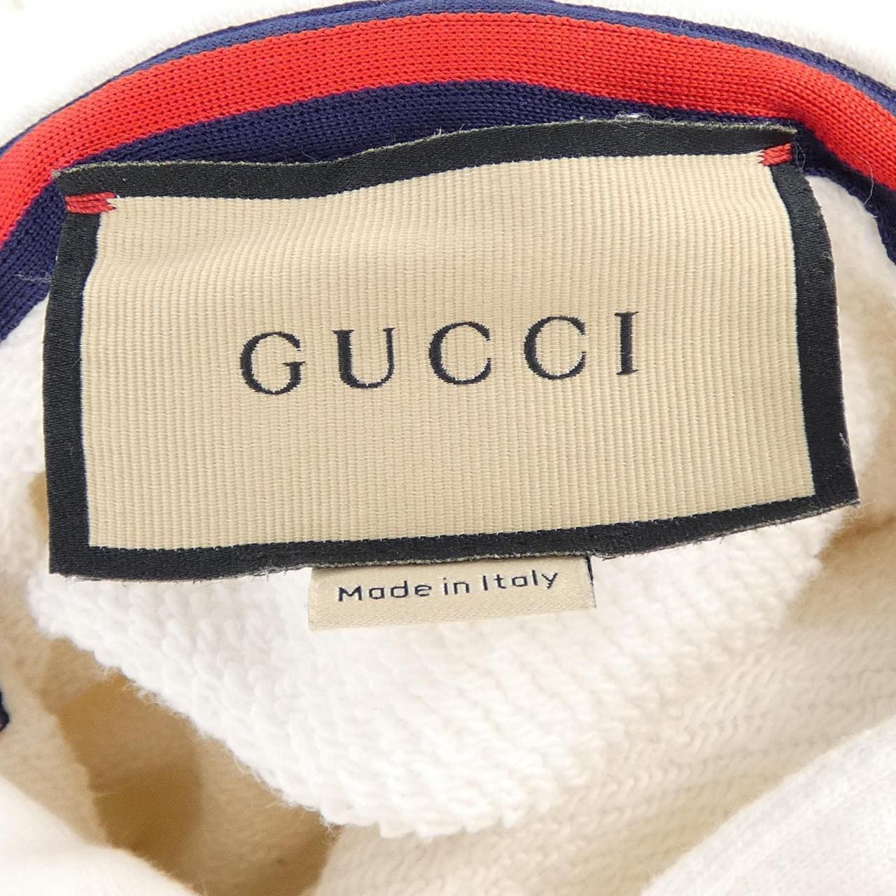 グッチ GUCCI コットンジャージー フーデッドスウェット 753595 XJFV9 パーカー