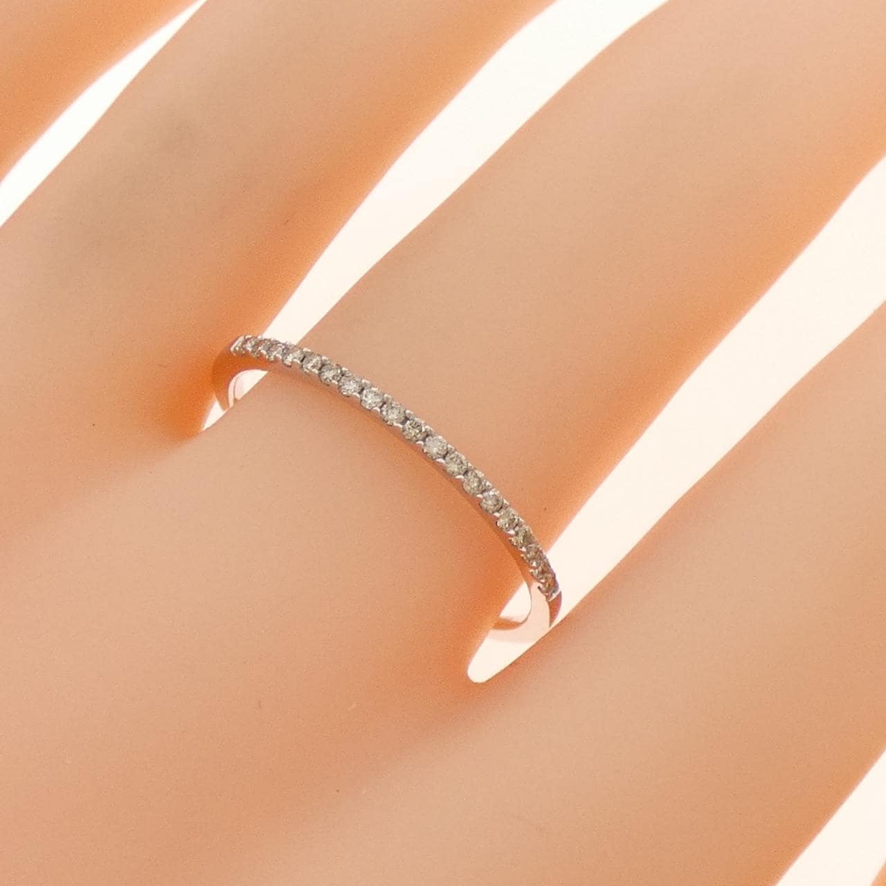 ジーエスティービー ダイヤモンド リング 0.13CT