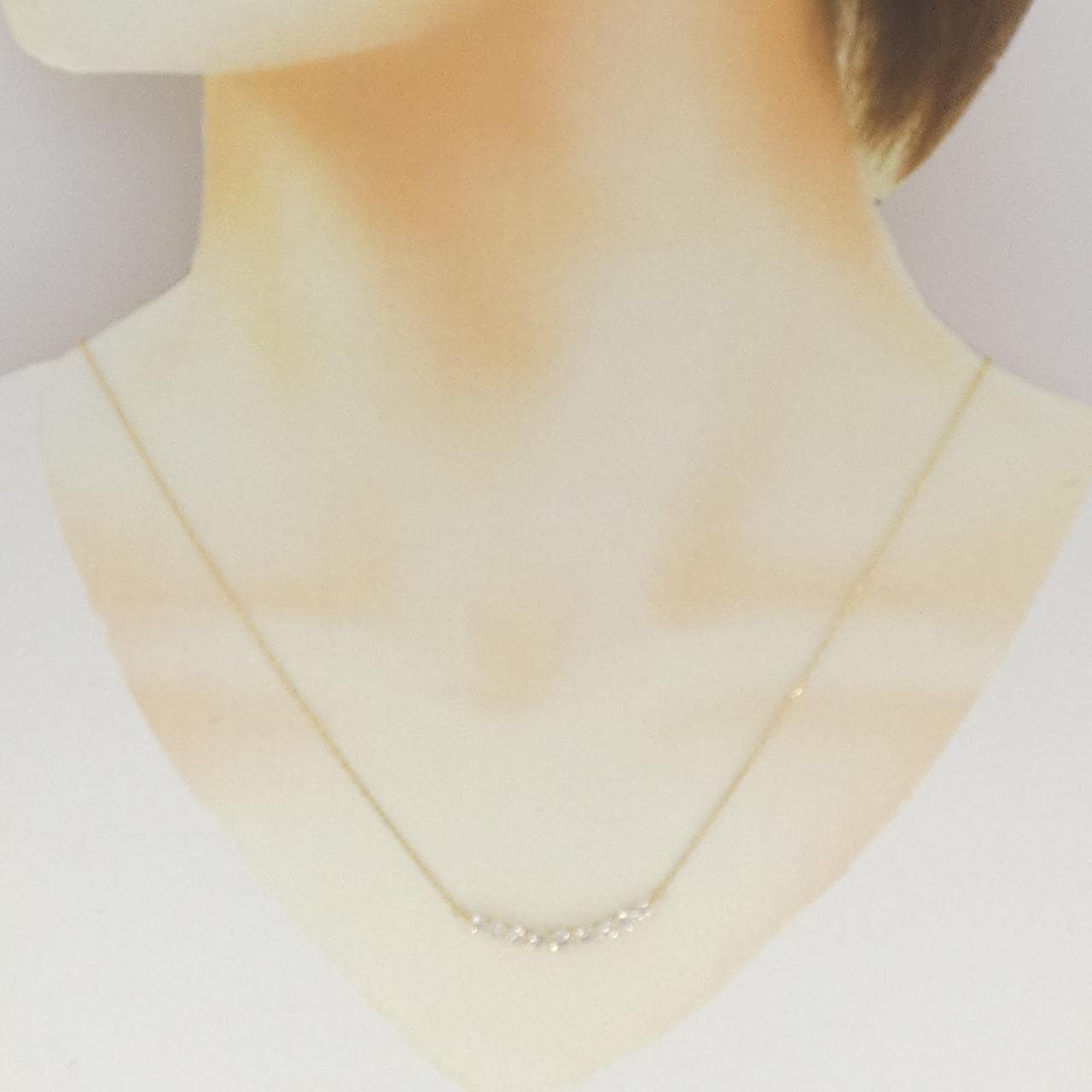 K18YG ダイヤモンド ネックレス 1.00CT