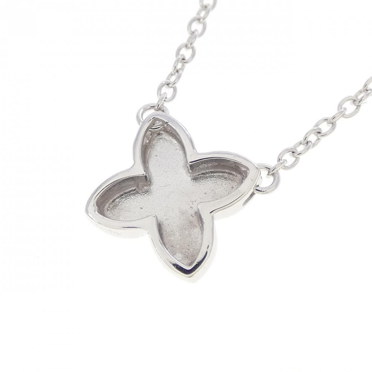 K18WG ダイヤモンド ネックレス 0.05CT
