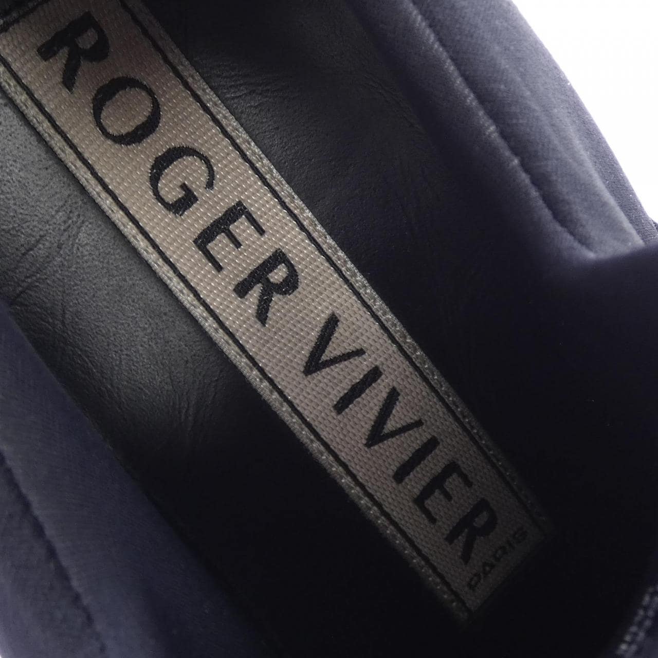 ロジェヴィヴィエ ROGER VIVIER ヴィヴ ラン　ストラスバックル スニーカー