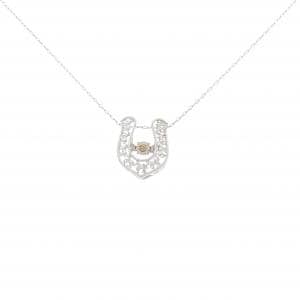 PT900 ダイヤモンド ネックレス 0.10CT