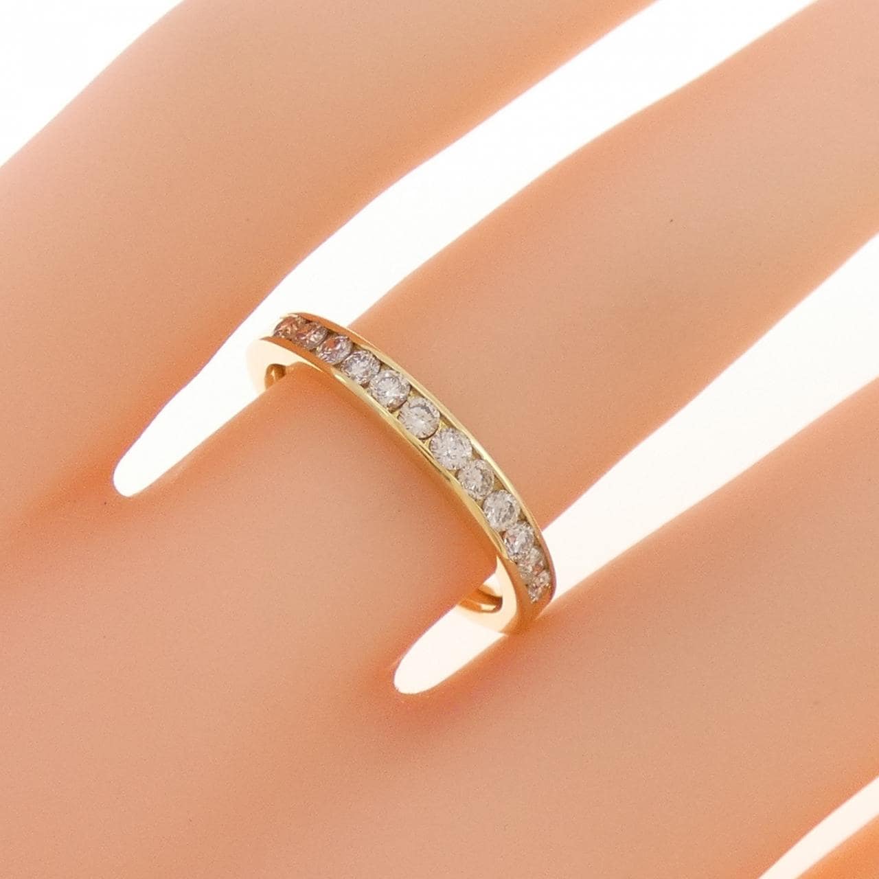 K18YG ダイヤモンド リング 0.30CT