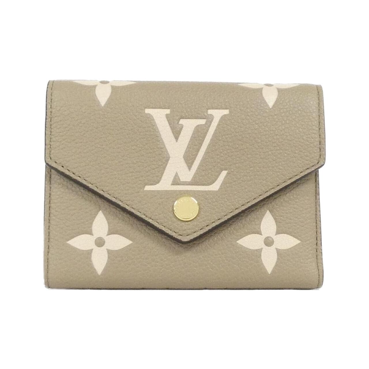 ルイヴィトン バイカラー モノグラム アンプラント ポルトフォイユ ヴィクトリーヌ M81861 財布