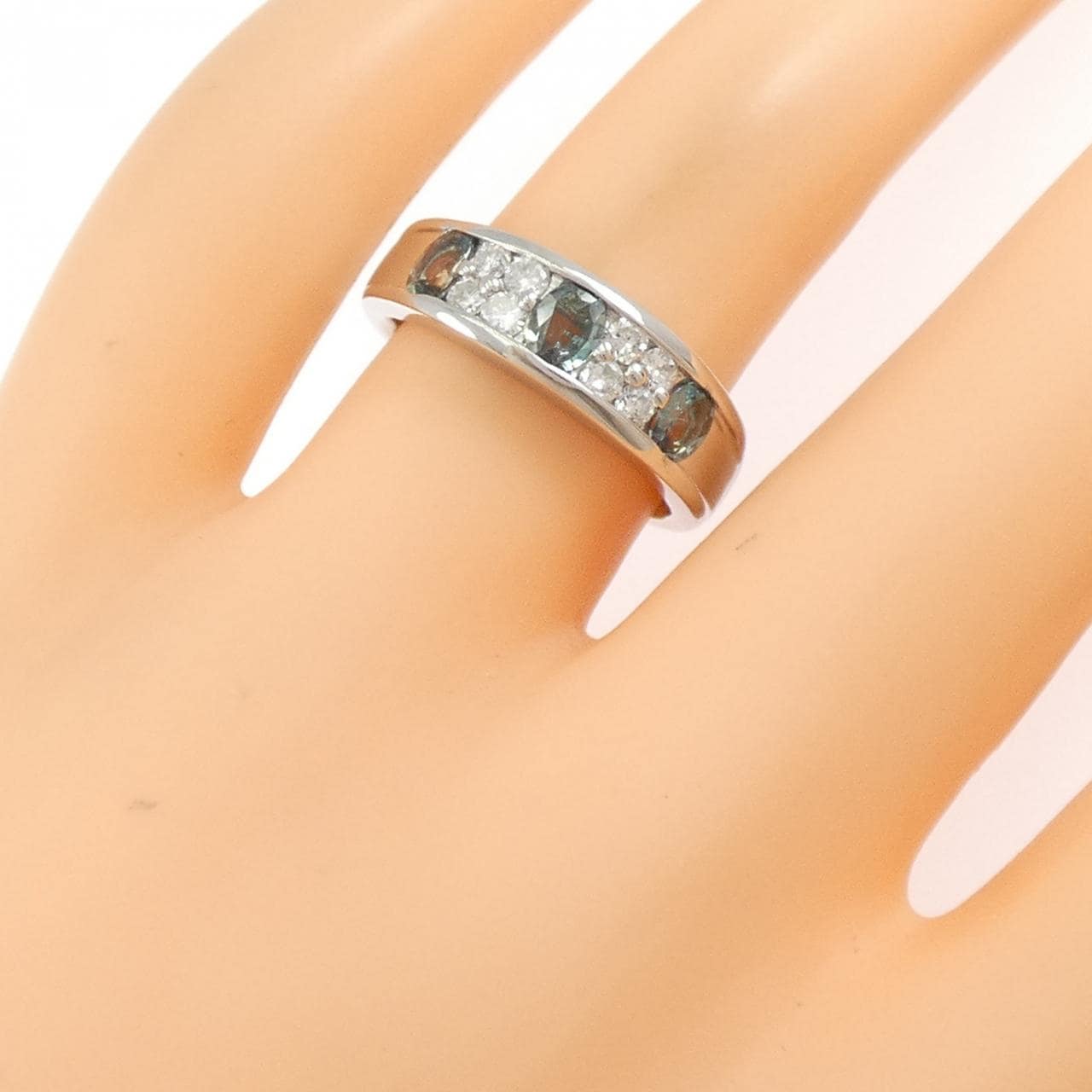 PT900 アレキサンドライト リング 0.534CT