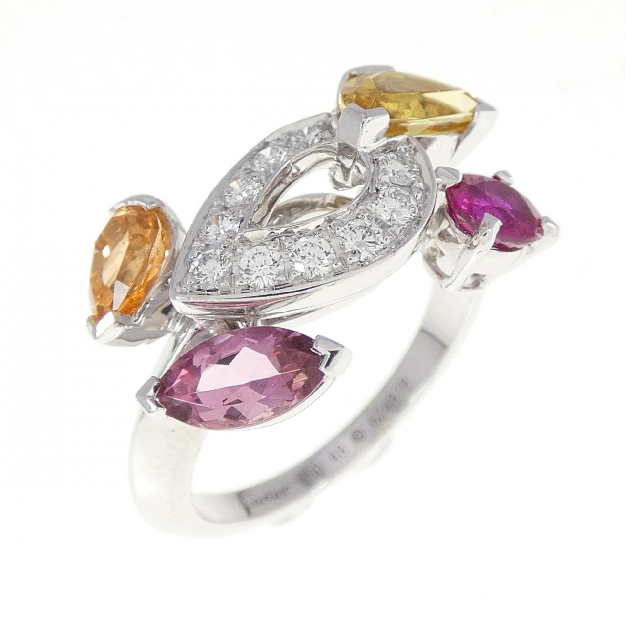 Cartier color stone ring