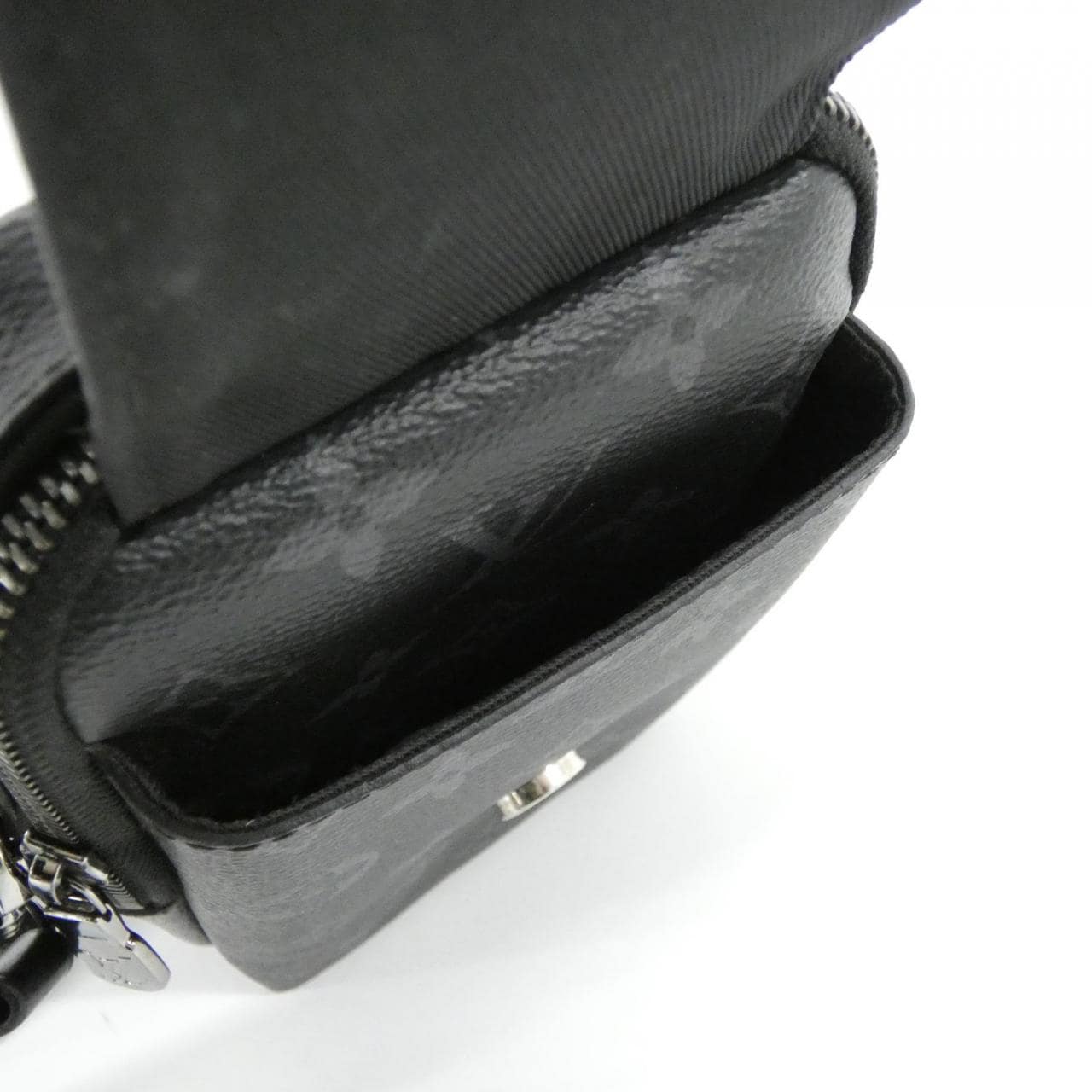 ルイヴィトン モノグラム エクリプス リバース ダブル フォン ポーチ M81321 ショルダーバッグ