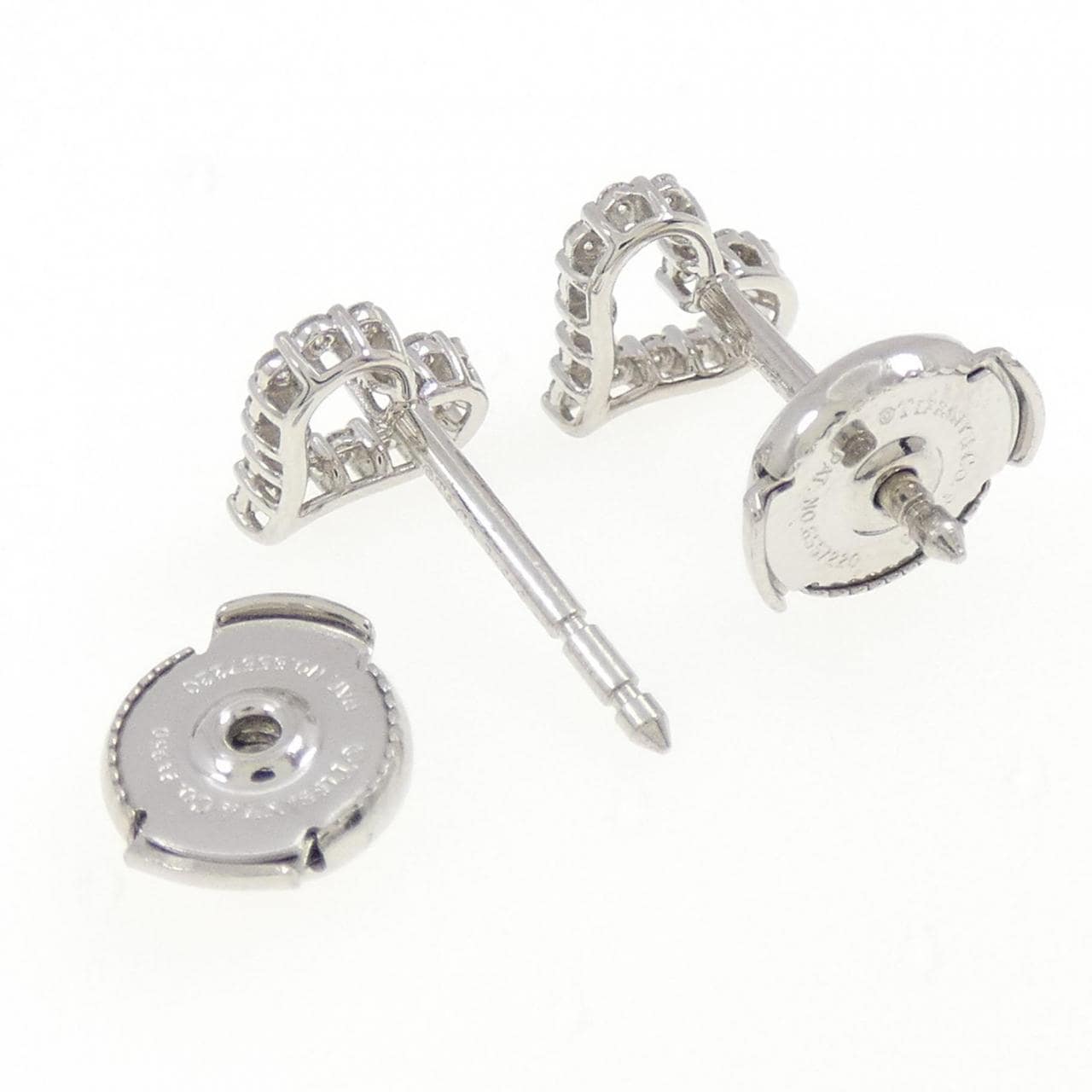 TIFFANY Heart Earrings Extra Mini