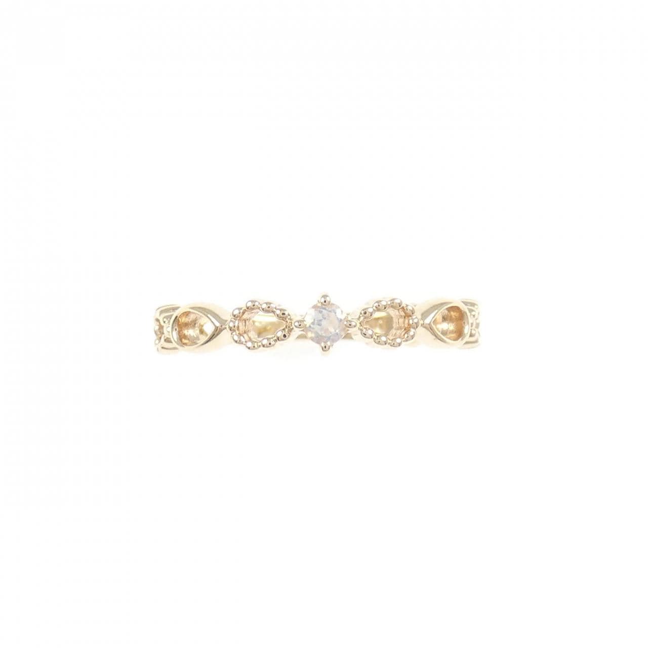 ノジェス ムーンストーン ピンキーリング