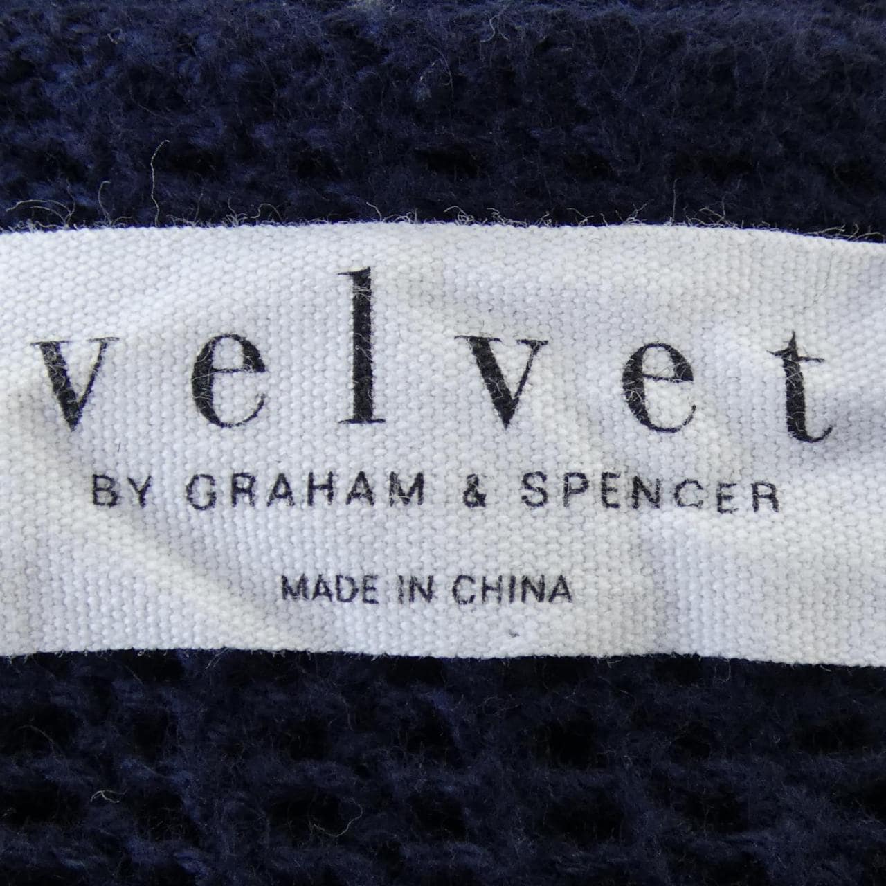 velvet カーディガン