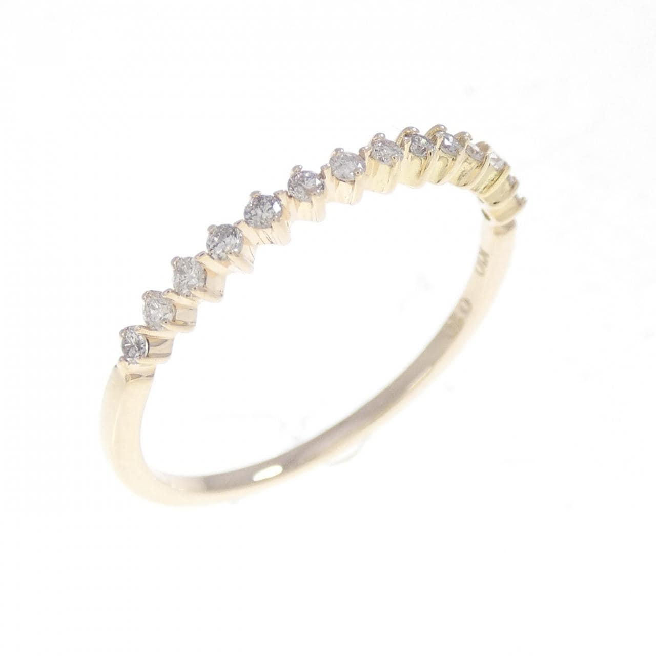 K10YG ダイヤモンド リング 0.20CT