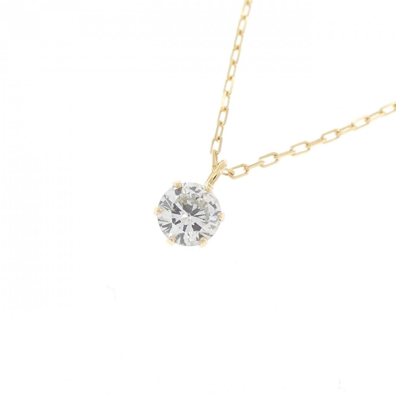 K18YG ダイヤモンド ネックレス 0.215CT