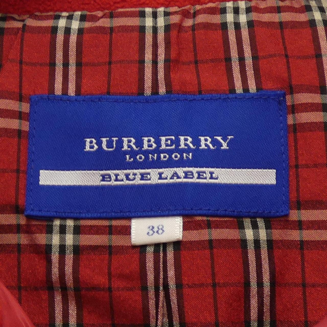 バーバリーブルーレーベル BURBERRY BLUE LABEL ダウンジャケット