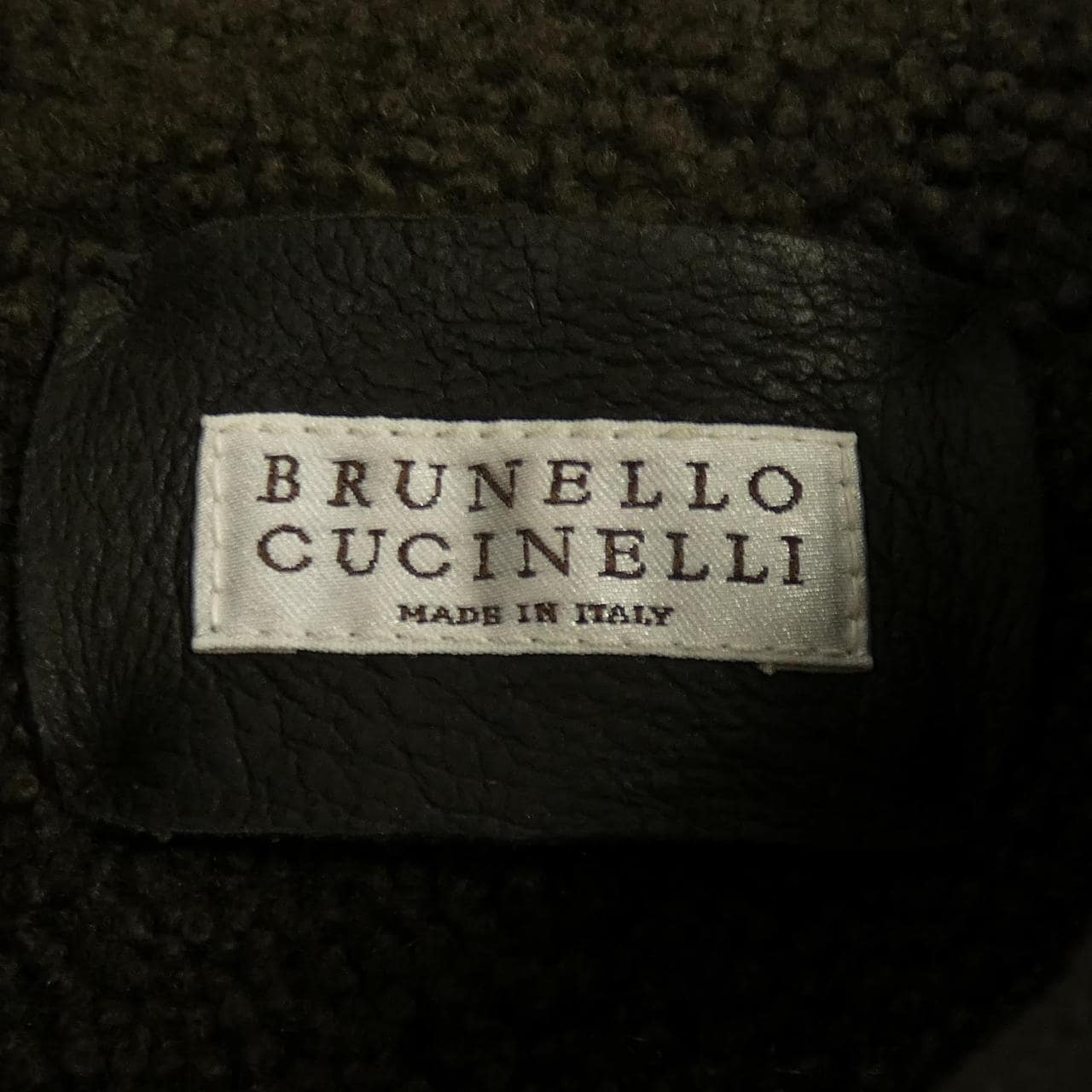 BRUNELLO CUCINELLI CUCINELLI 羊皮夹克