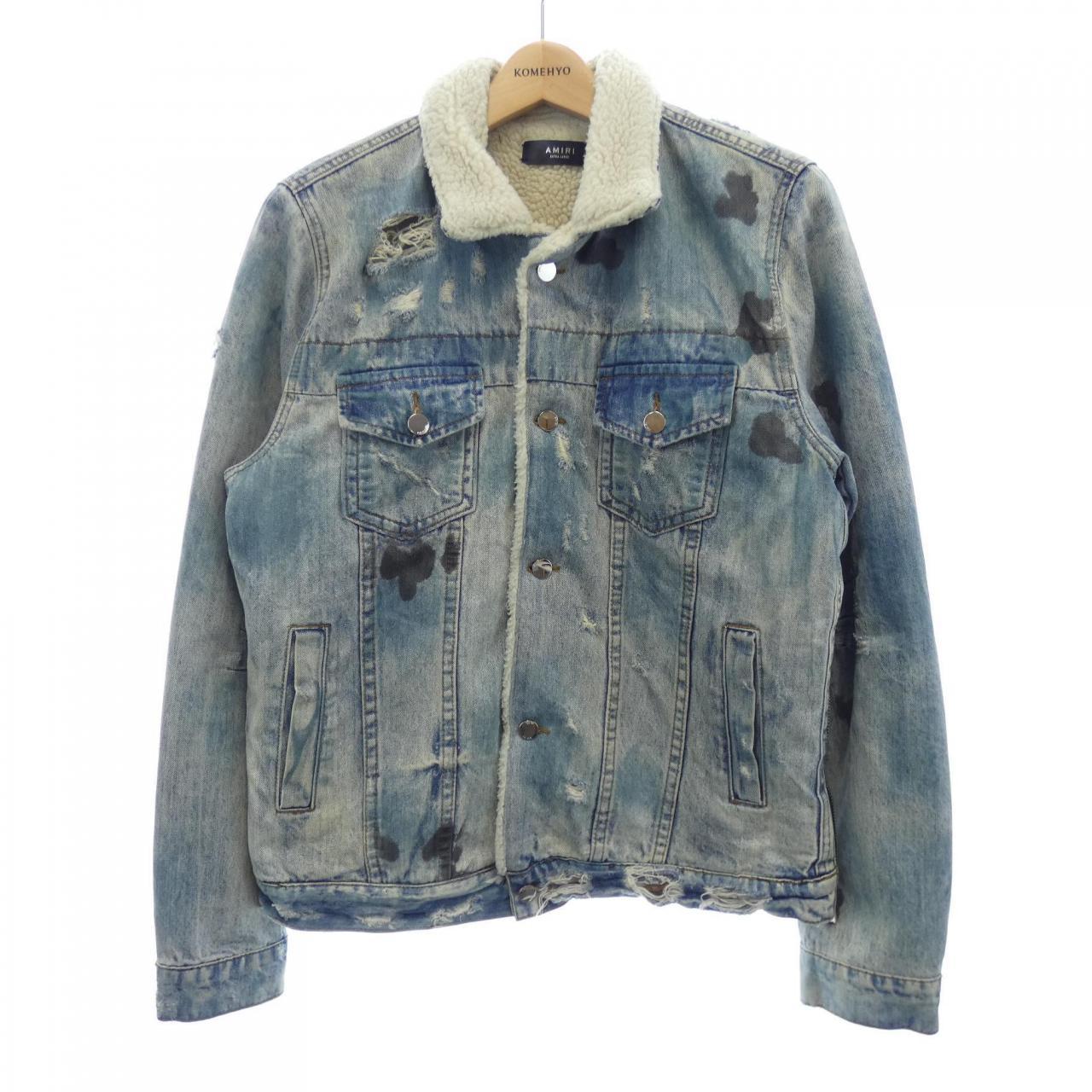 AMIRI デニムジャケット Mサイズ AMIRI デニムジャケット | ブルー | FARFETCH JP