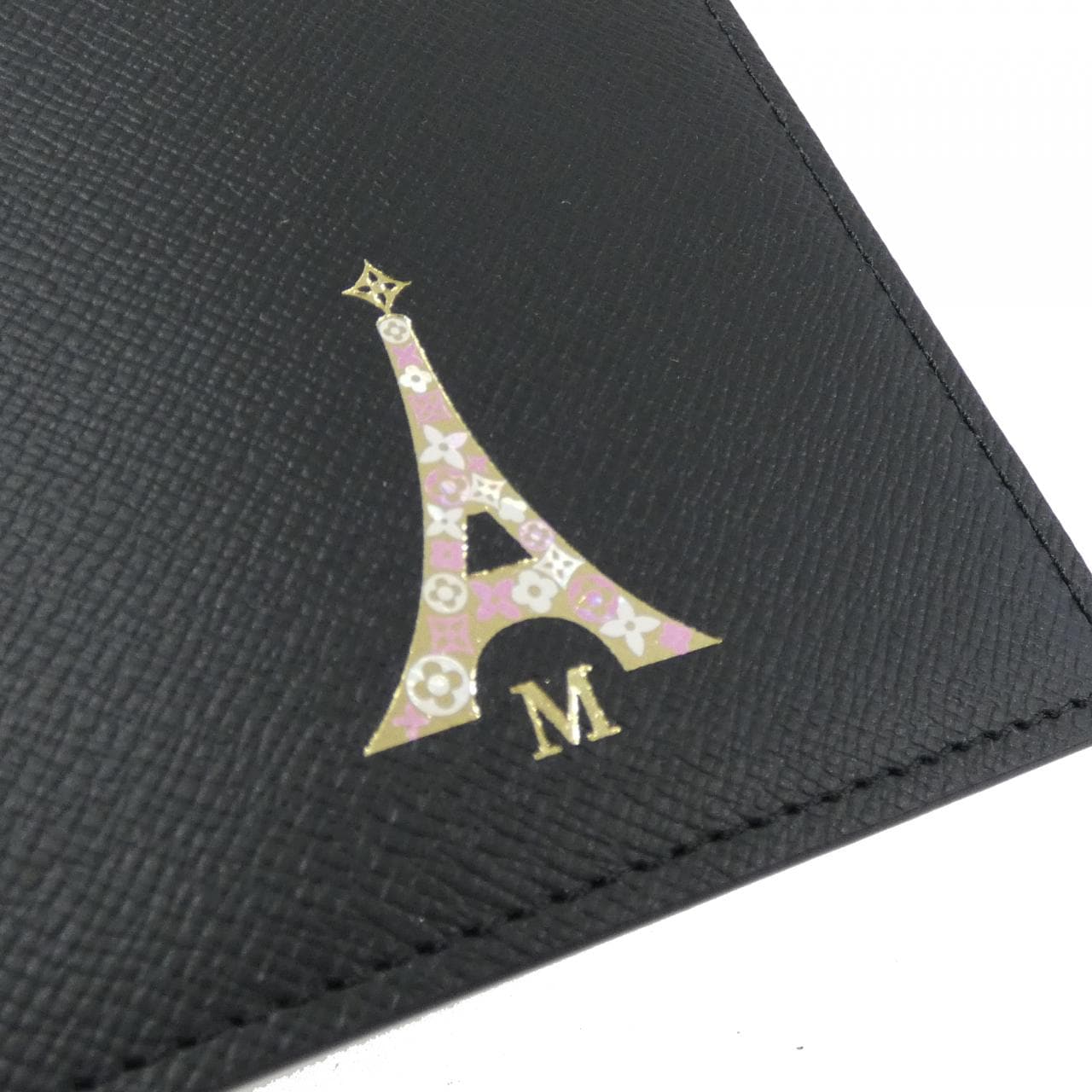 LOUIS VUITTON Monogram Eclipse Couverture 护照 M64501 护照套