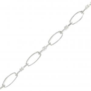 K18WG ダイヤモンド ブレスレット 0.20CT