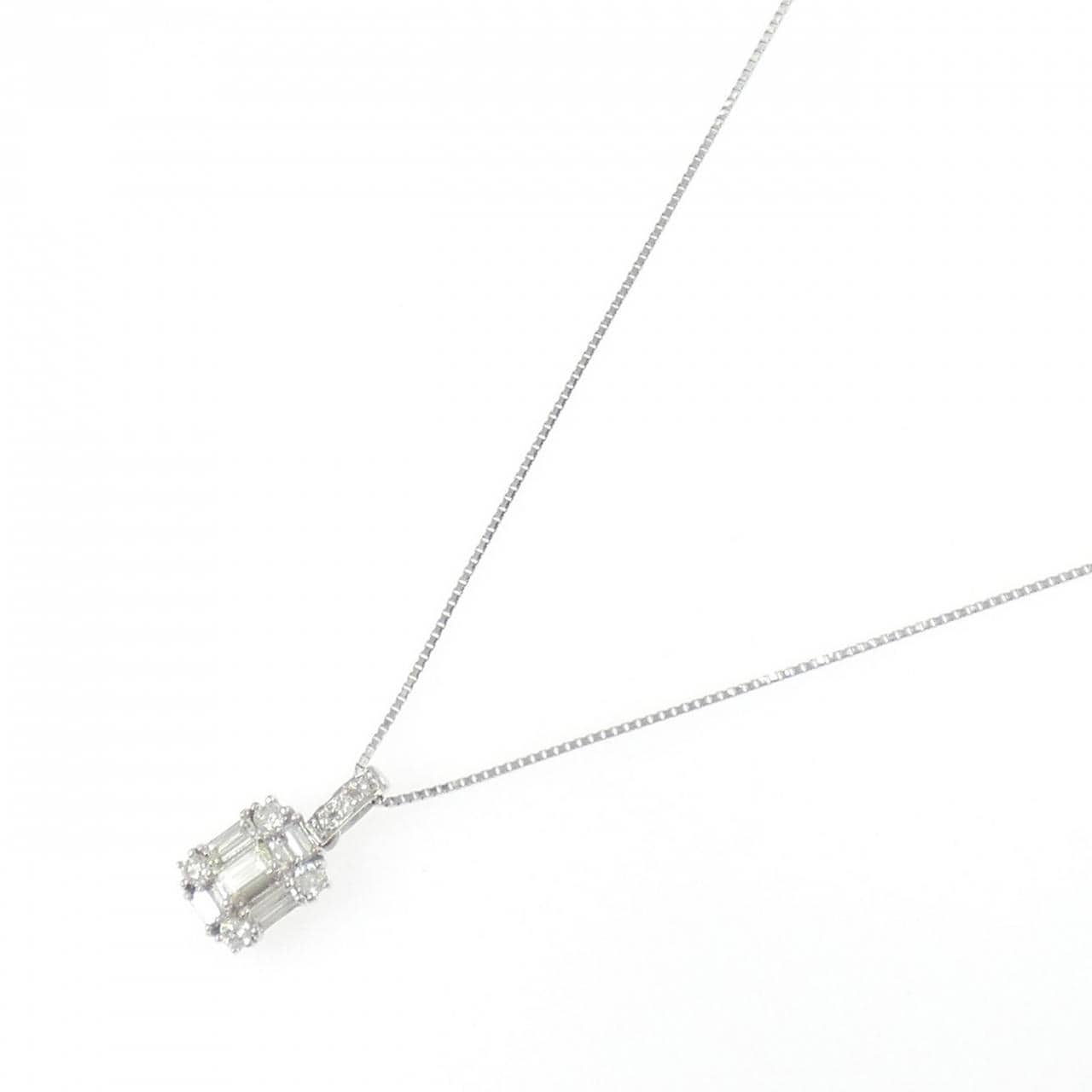 PT900/PT850 ダイヤモンド ネックレス 0.55CT