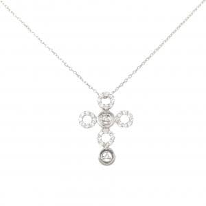 10KWG/K10WG ダイヤモンド ネックレス 0.16CT