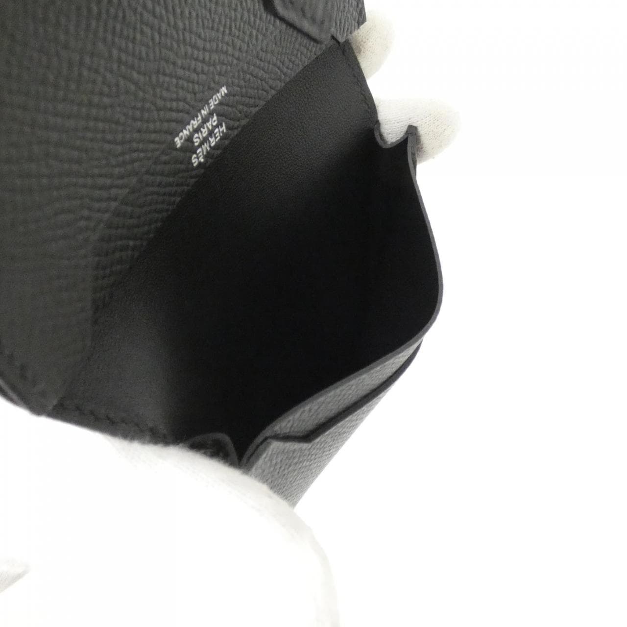 エルメス ベアン モノクローム 082975CY カードケース