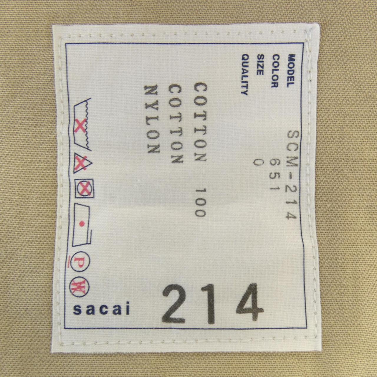 サカイ SACAI SCM-214 パンツ