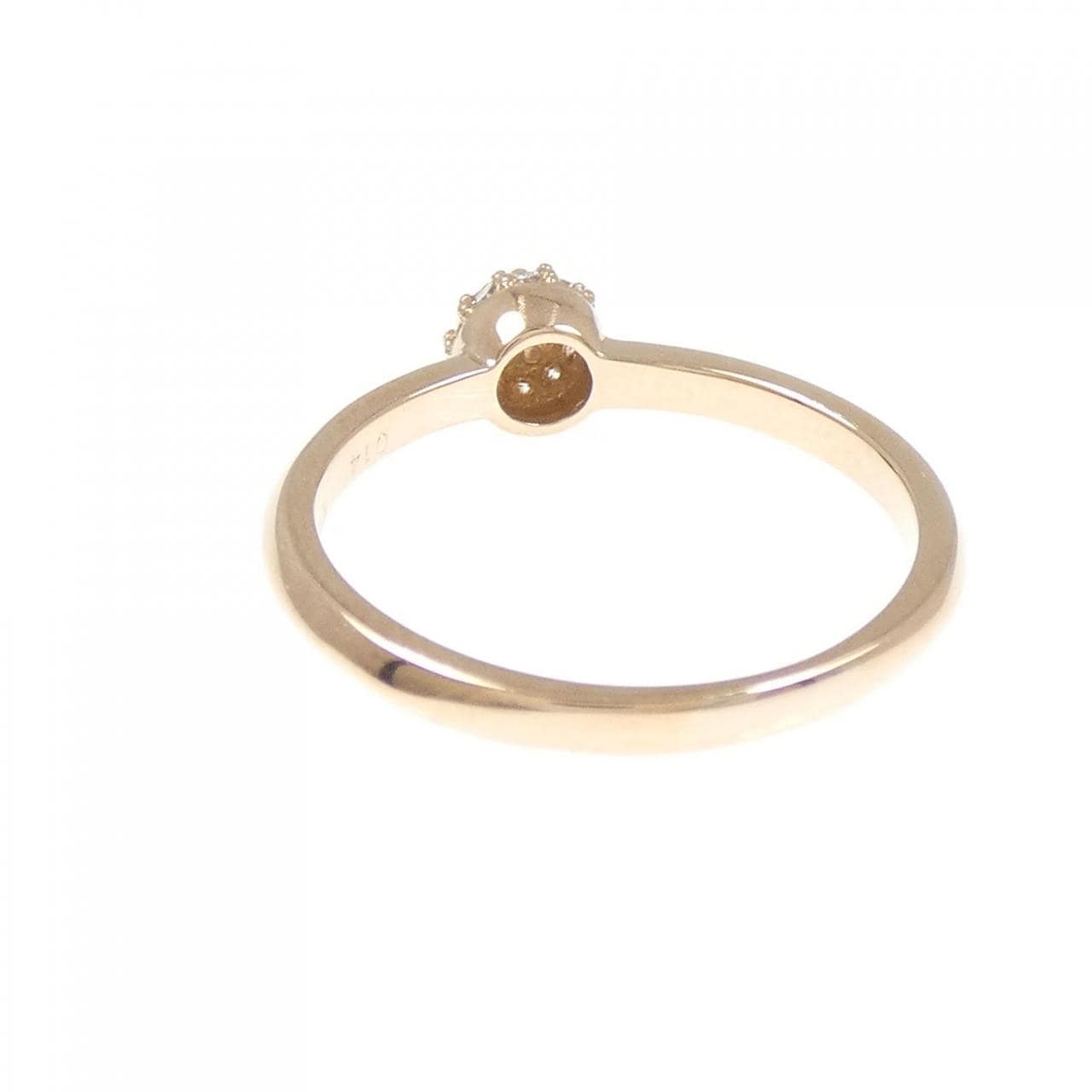 K18PG ダイヤモンド リング 0.14CT