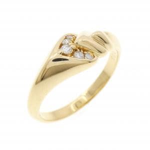 K18YG ダイヤモンド リング 0.06CT