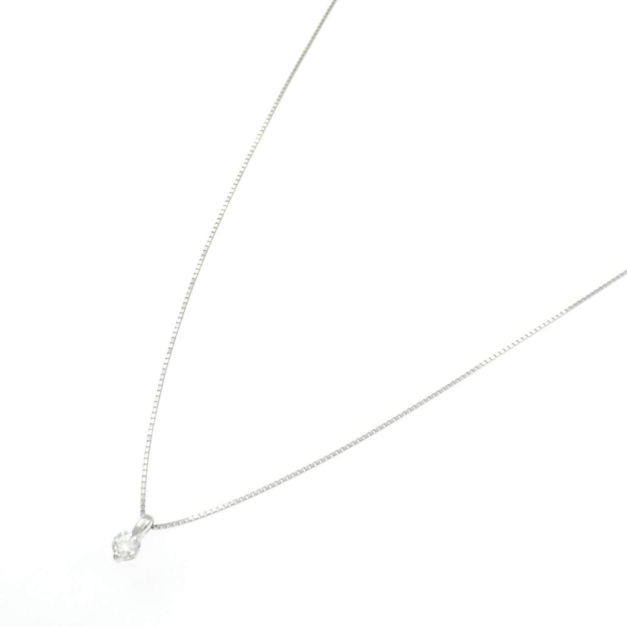 PT900/PT850 ダイヤモンド ネックレス 0.193CT