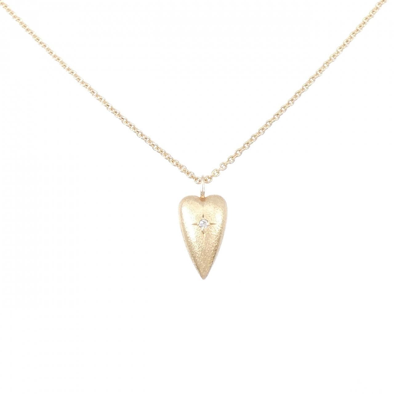 COCOSHNIK heart Diamond necklace