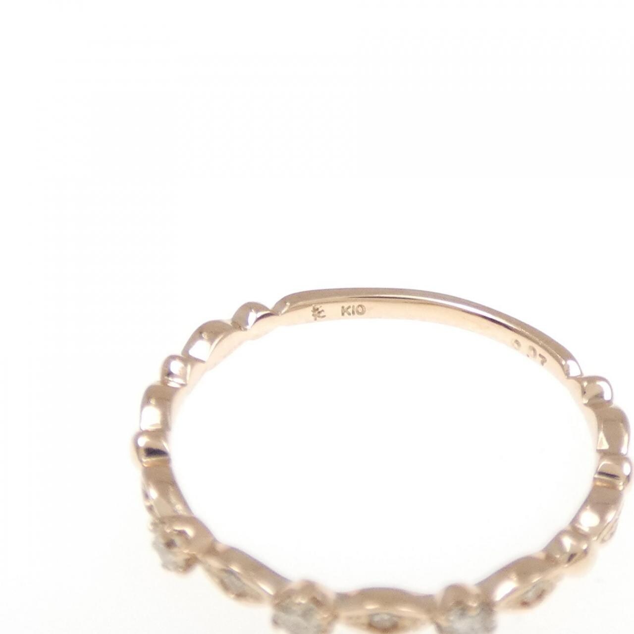 クミキョク ダイヤモンド リング 0.07CT