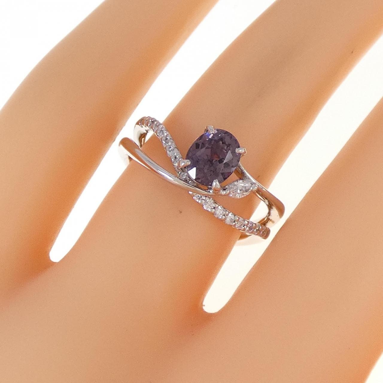 PT ガーネット リング 1.02CT