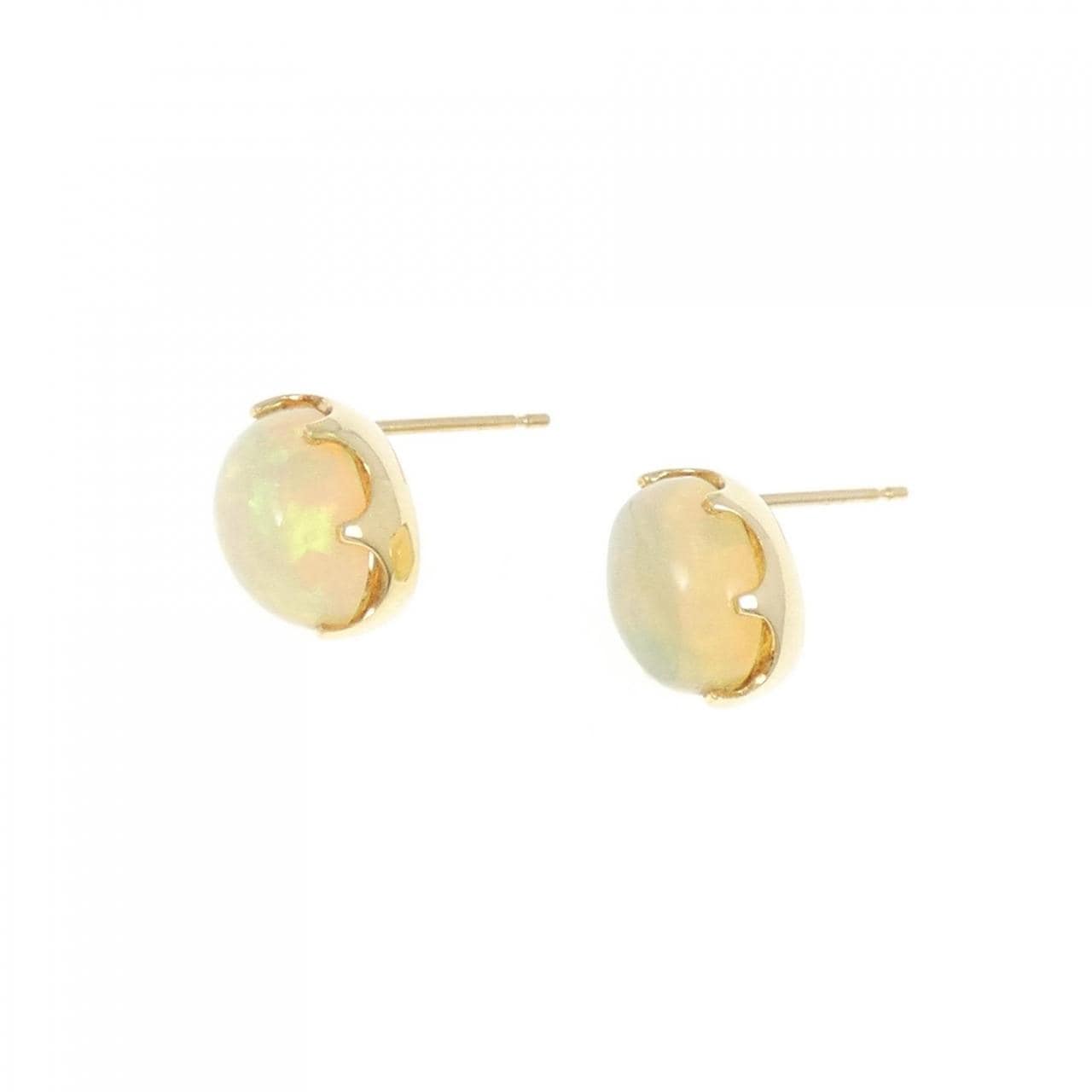 K18YG OPAL earrings