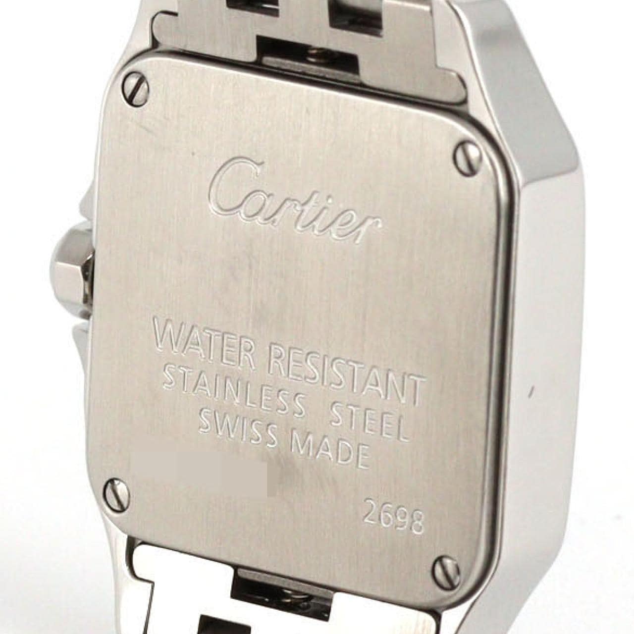 カルティエ サントスドゥモワゼルSM W25075Z5 SS クォーツ