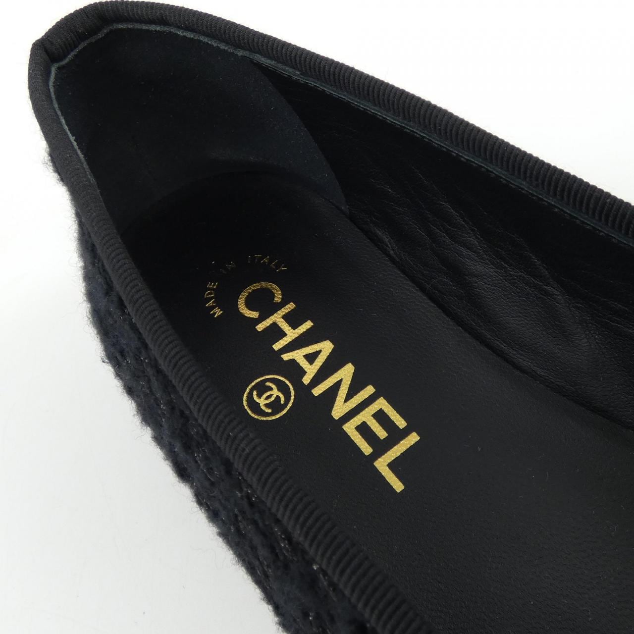 シャネル CHANEL バレリーナ FLATS G02819Y53489 フラットシューズ