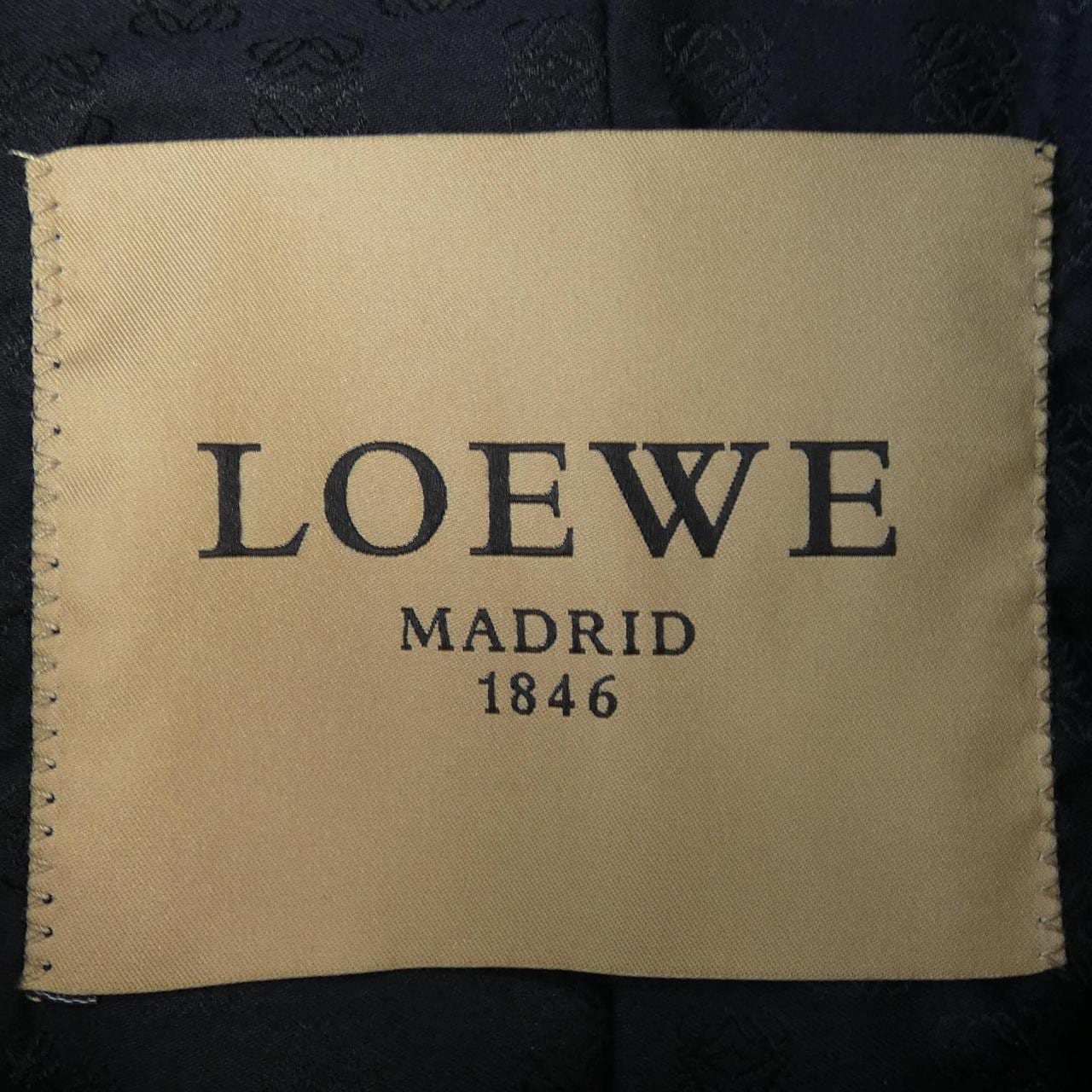 ロエベ LOEWE レザーコート