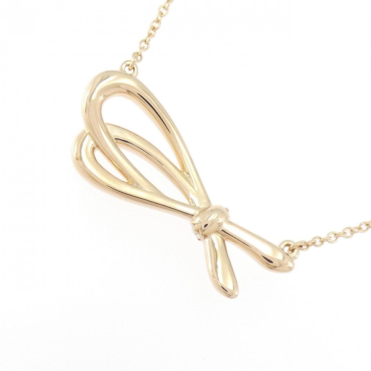 ティファニー ボウ ネックレス