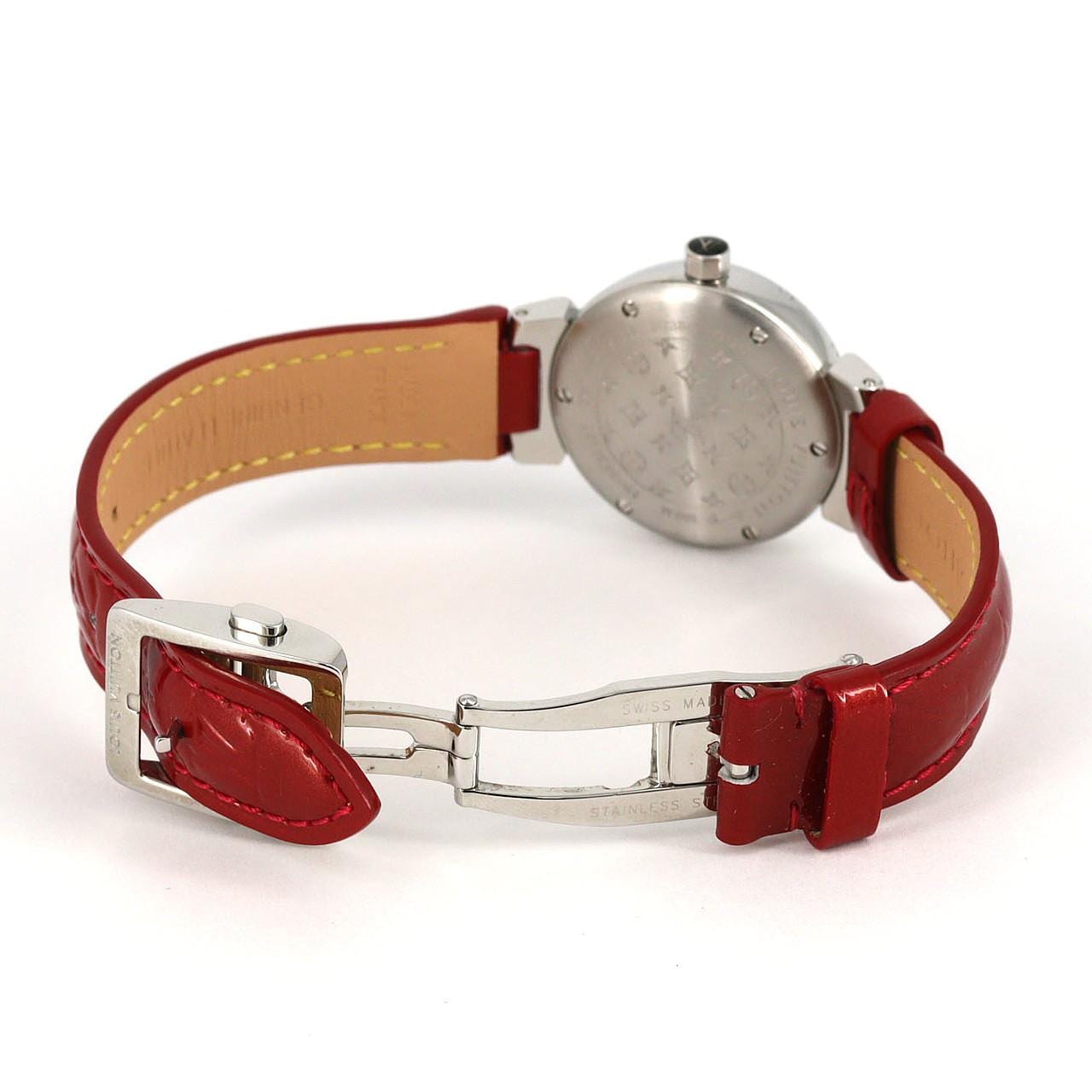 ルイヴィトン タンブールラブリーカップ･12P Q12M1 SS クォーツ