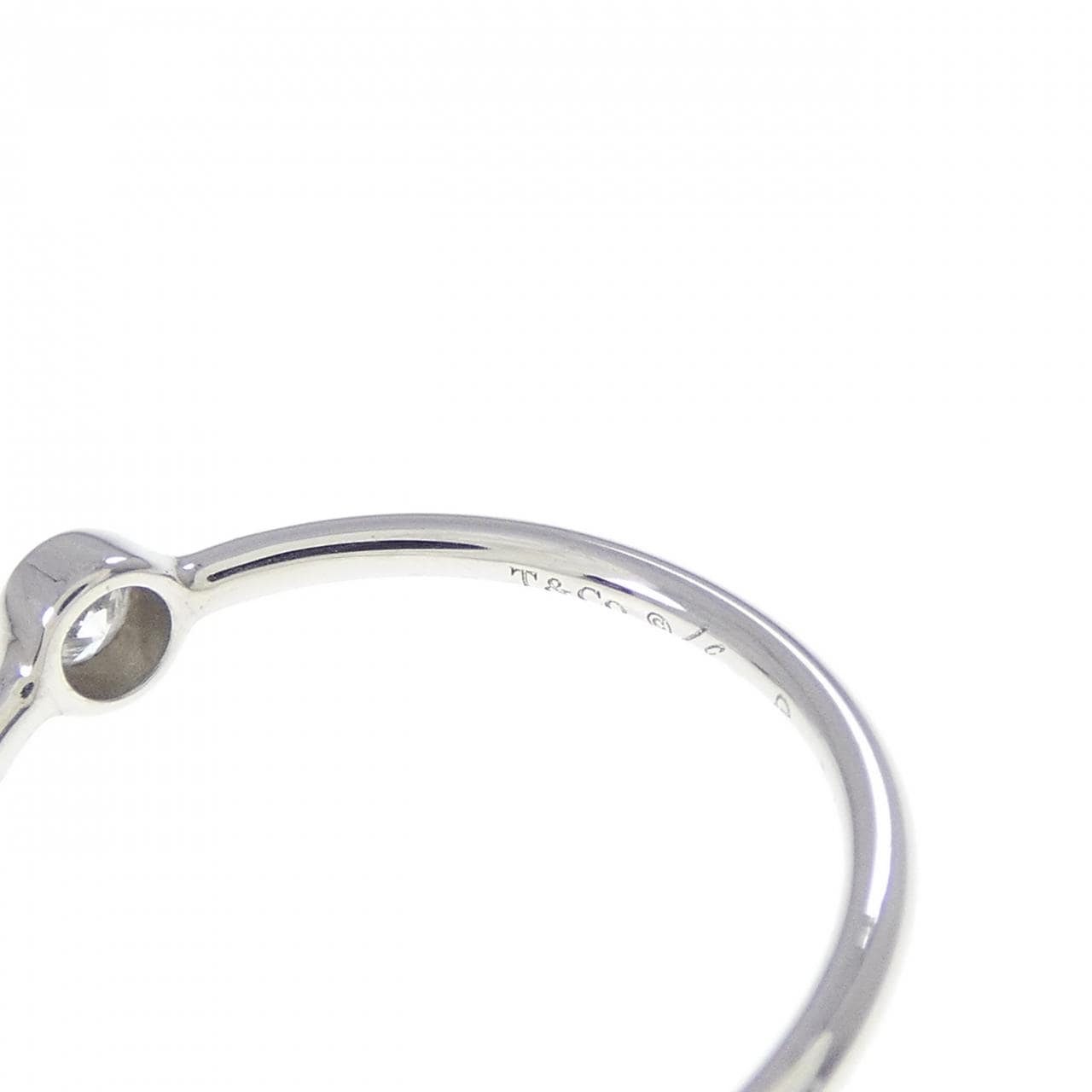 ティファニー ウェーブシングルロウ リング