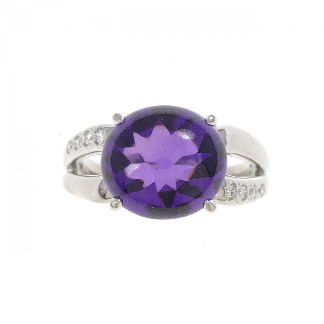 タサキ アメジスト リング 4.60CT