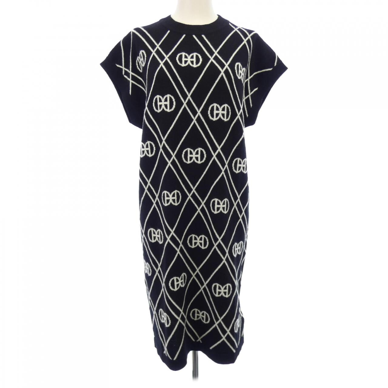 エルメス HERMES ラウンドH 2E2513DT ワンピース