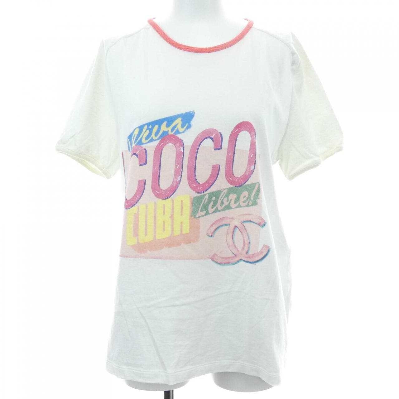 シャネル CHANEL ココキューバ COCO CUBA P55821K07323 17C Tシャツ