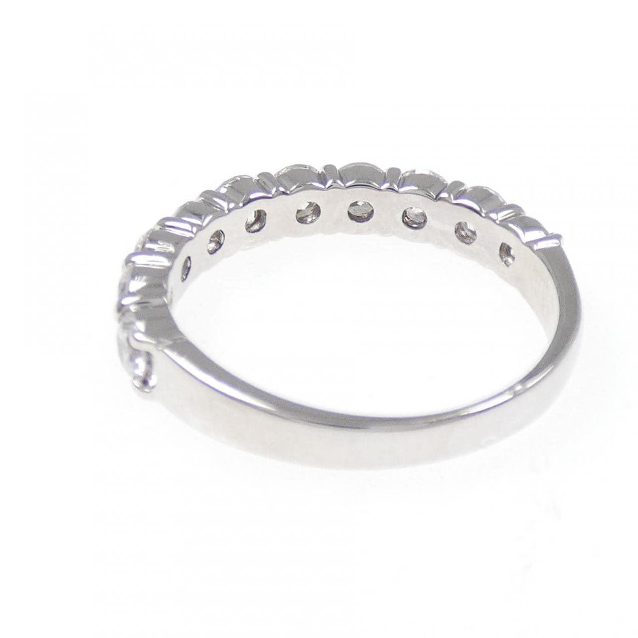 PT900 ハーフエタニティ ダイヤモンド リング 1.00CT