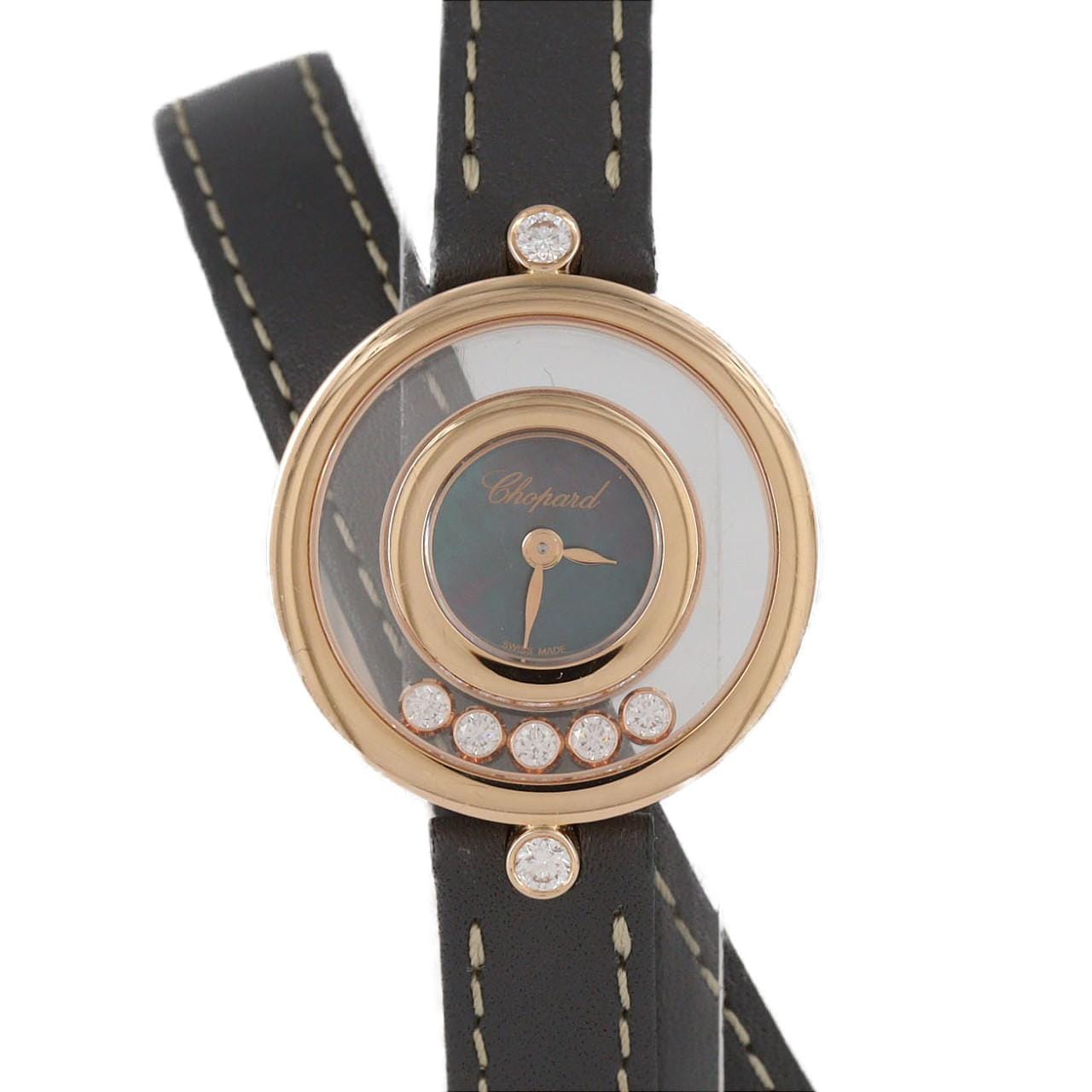 ショパール ハッピーダイヤモンドアイコン PG･5P 209415-5003 PG･RG クォーツ