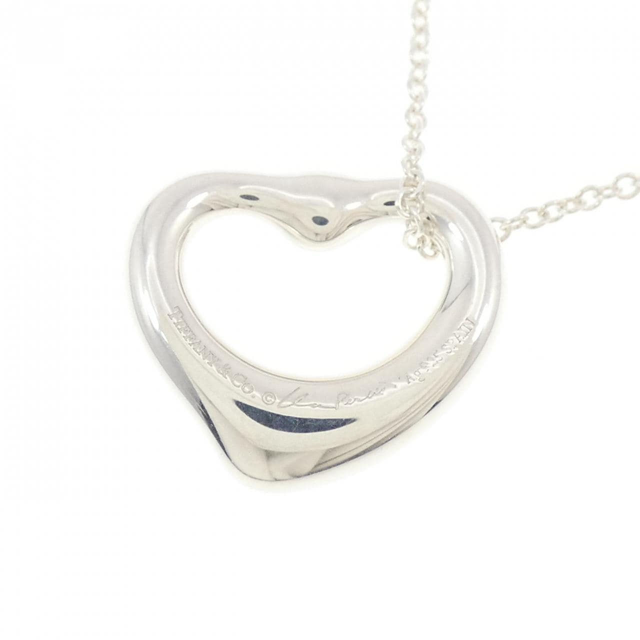 ティファニー オープンハート ネックレス
