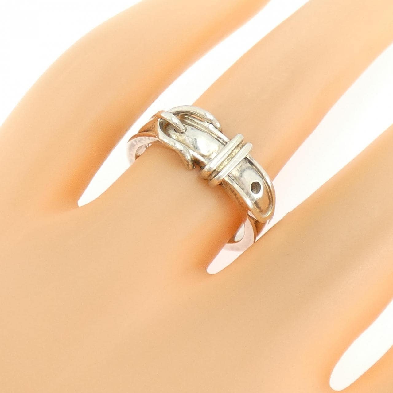 【ヴィンテージ】エルメス センチュールクロア リング