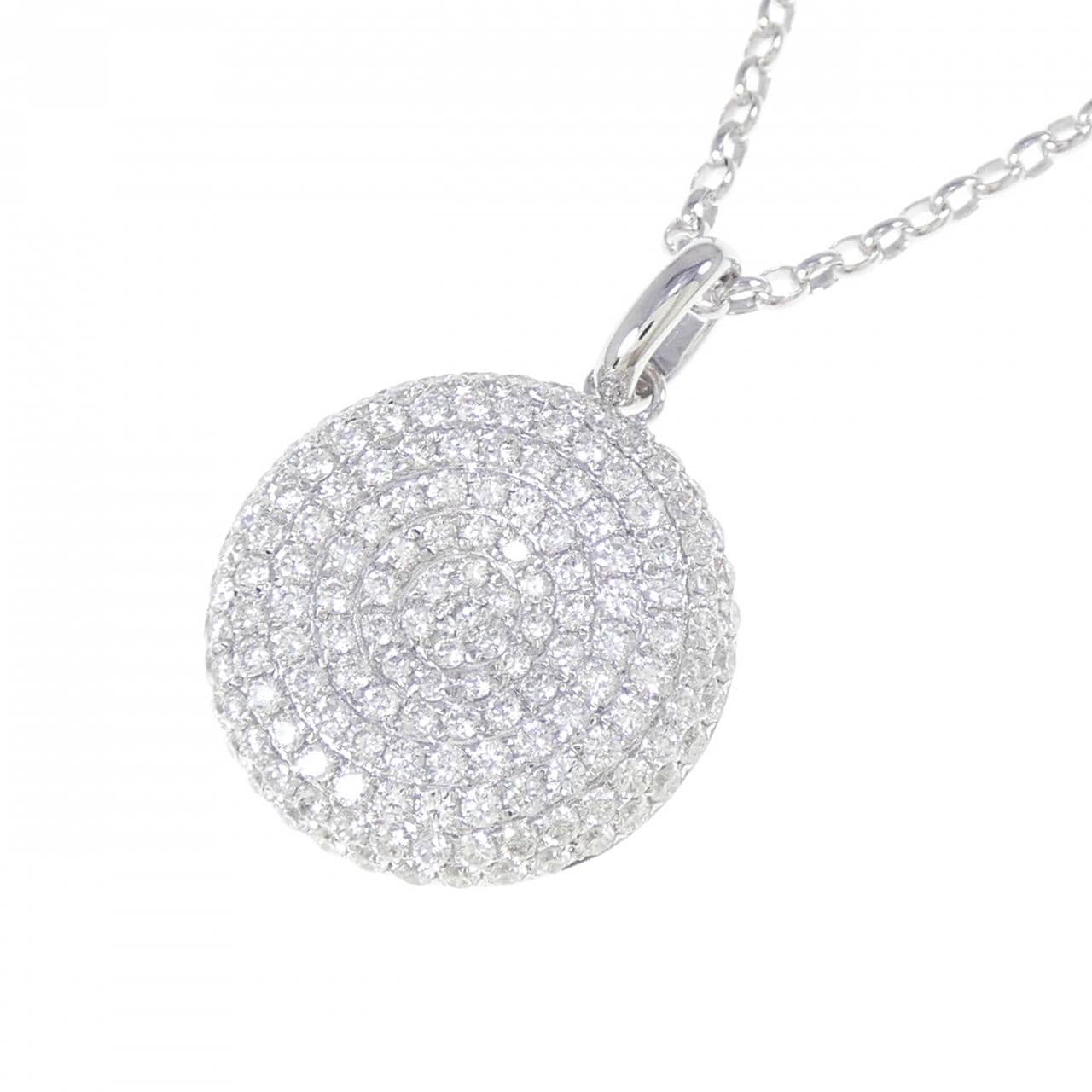 クイーン ダイヤモンド ネックレス 1.20CT